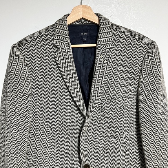 J.Crew Ludlow Jacket 40R Herringbone Wool Blazer – Italian Wool, Classic Fit - Picture 7 of 11